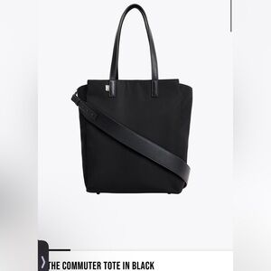 Beis commuter tote in black. Original price $118. Only worn once